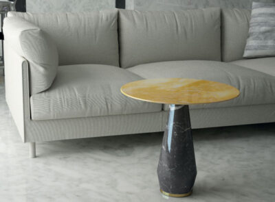 round-Italian-marble-side-table