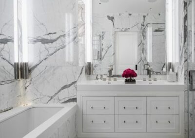 Master Bathroom, shower room & cloakroom, Belgravia