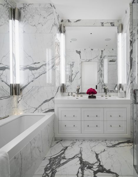 Master Bathroom, shower room & cloakroom, Belgravia