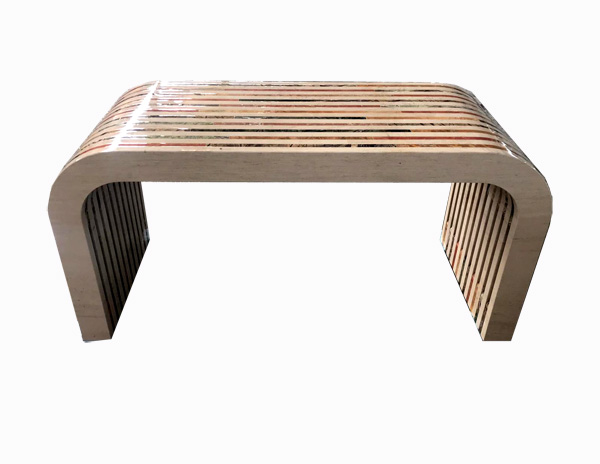 The Rainbow Limestone Console Table Stone Design London