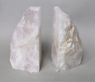 rose-quartz-bookends