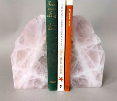 rose-quartz-bookends