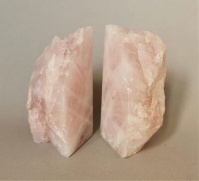 rose-quartz-bookends