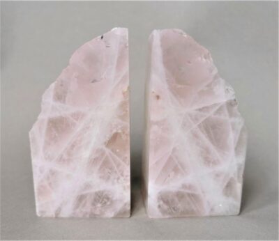 rose-quartz-bookends