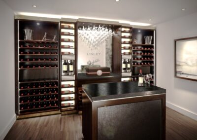 Linley wine room