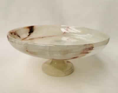 white iris onyx bowl