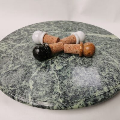 green marble lazy susan